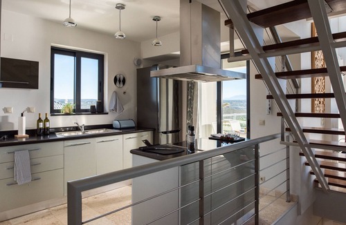 Tersanas Villa | Sea front luxury villa with sea and mountain views