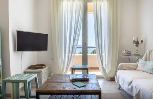 Voia Villa | Sea Front Villa Almyne, Divine Sea Views, Private furnished Terrace, Shared.