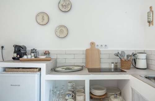 Skala Apartment | Sokaki Patmos house with Private Balcony and View