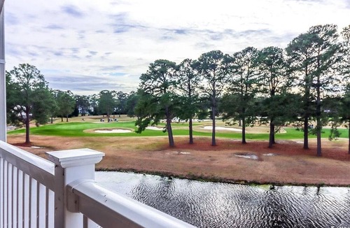 Evrotas Condo | Spacious 3-bedroom Condo with view of stream and golf course.