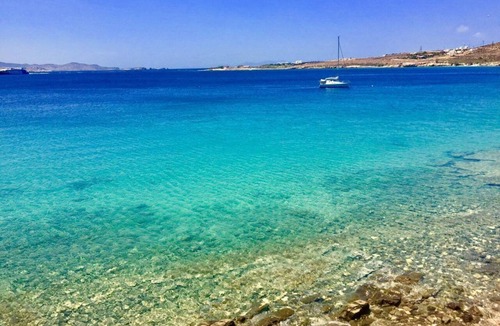 Paros Villa | Stylish Beachside Villa with Pool and Lavender Gardens
