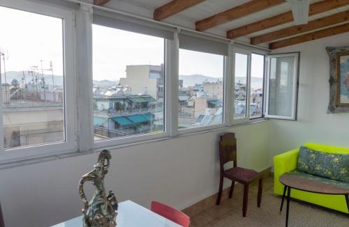 Athens City Centre Apartment | Sunny Penthouse in the Center of Athens