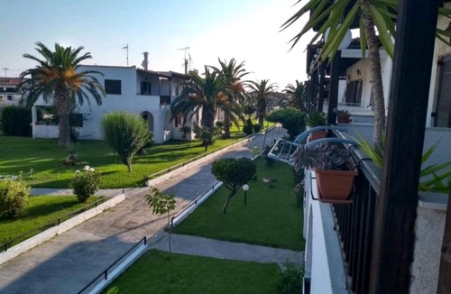 Skala Fourkas Apartment | Teo Apartment The Palm Oasis house 80m from the sea