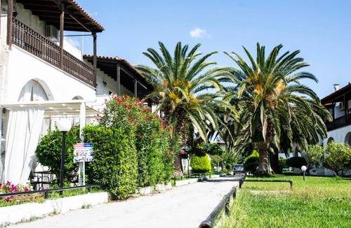 Skala Fourkas Apartment | Teo Apartment The Palm Oasis house 80m from the sea