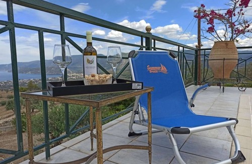 Corinth House | Theonimfi Villa for 8/Pool & Magnificent Sea View