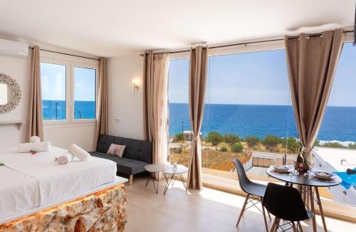 Pefki Apartment | Tholos Stone Suite with Amazing View