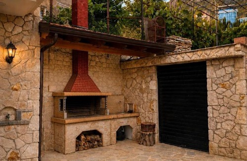 Kruje Villa | TS Villa-Mountain Views, Fireplace & Rustic Luxury