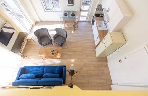 Psathopirgos Apartment | Two Olive Trees - "Leaf" Apartment - 2 bedrooms