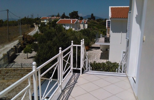 Pylos-Nestoras Villa | Unlimited sea views from 2 balconies. Weekly 1 Greek meal free.