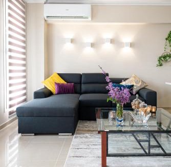 Veroia Apartment | Veria Panorama Luxury Suite With Garden.