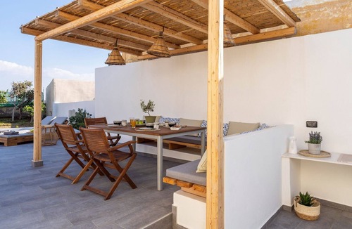 Kattavia Villa | Viila Elaoria, Furnished Terrace, Rhodes