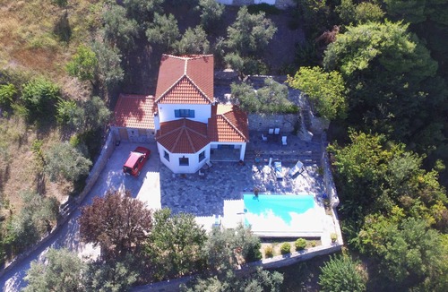 Skopelos Town Villa | Villa Afroditi- Panoramic view - Private swimming pool