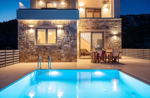 Ormos Koumeikon House | Villa Alexia - Private Pool & Panoramic Sea Views
