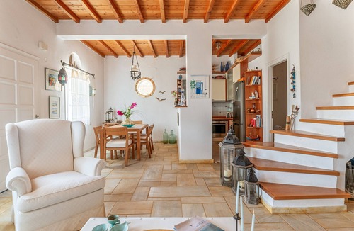 Kalafatis Villa | Villa 'Alisachni House Mykonos' with Sea View, Wi-Fi and Air Conditioning