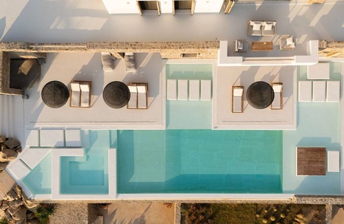 Agios Stefanos Villa | Villa Aqualis, 9 BDR, Sea views, Pool, Elia