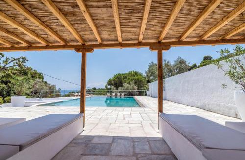 Kanapitsa Villa | Villa Arios, pool, jacuzzi and sea
