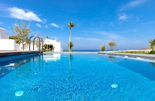 Kamari Villa | Villa Astraiax, Divine Sea Views, Private Pool, Furnished Terrace, Santorini