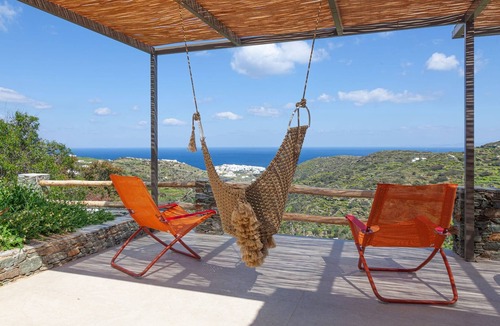 Platis Gialos Villa | Villa Gaione, Divine Sea Views, Private Infinity Pool, Furnished Terrace, Sifnos