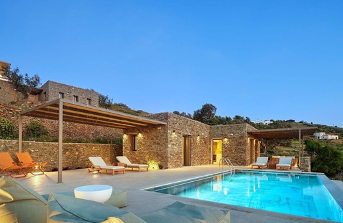 Platis Gialos Villa | Villa Gaione, Divine Sea Views, Private Infinity Pool, Furnished Terrace, Sifnos