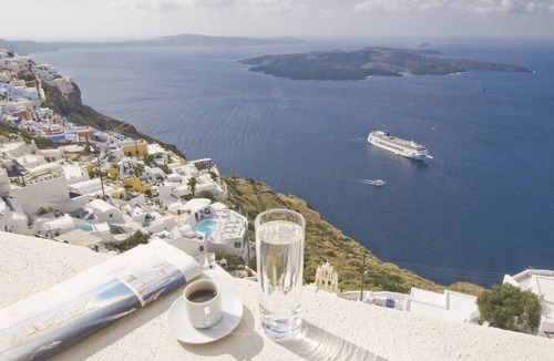 Firostefani Hotel | Villa Ilias Caldera Hotel