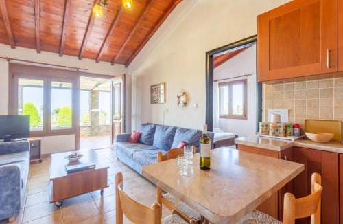 Glossa Villa | Villa Katerina Private Pool Sea Views AC WiFi