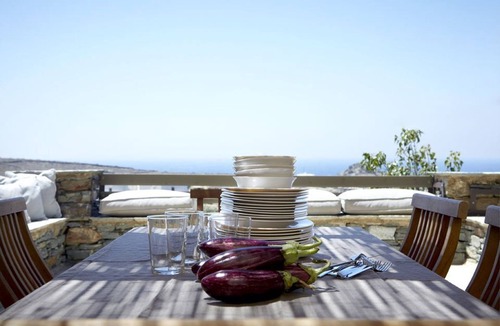 Agios Fokas Villa | Villa Mirethiax, Divine Sea Views, Furnished Terrace, Tinos