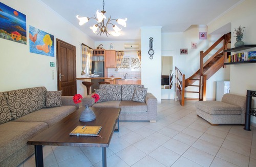Perigiali Villa | Villa Samsel - magnificent sea views, privacy, infinity pool, close to the beach