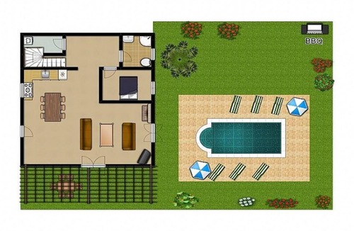 Maroulas Villa | Villa Spiridoula - Three Bedroom Villa, Sleeps 6