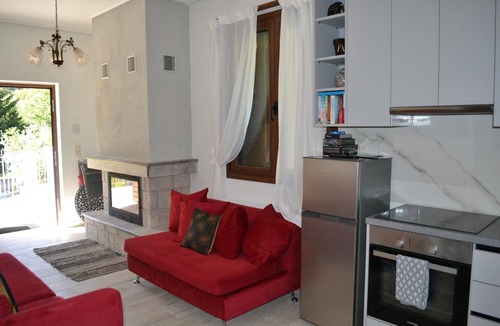 Gravia Villa | Villa “Xani's Suite” with Fireplace