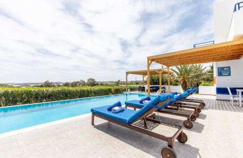 Lahania Villa | White Blue Villa