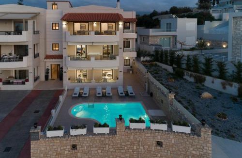 Stavromenos Villa | Zen Luxury Complex, Pool & Jacuzzi near Rethymno