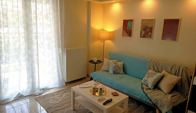 Καλωσορίσατε στο Helen’s Cozy Escape, ένα πολυτελές και κομψό studio. in Nea Michaniona