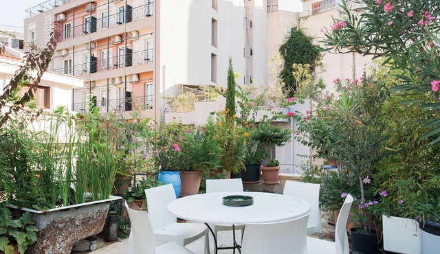 3 Unique Apartments - 1 Building - Green Rooftop. EP9GUT in Athina