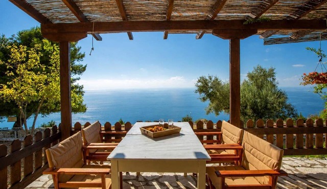 Anerada House - Seaview Stay Above Egremni Lefkada