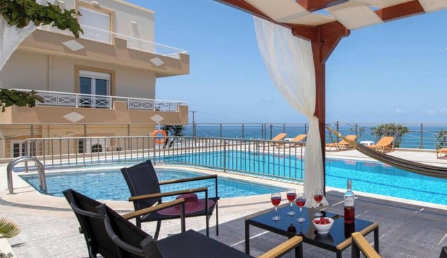 Apartment '1 Bedroom' with Sea View, Wi-Fi and Air Conditioning in Sfakaki