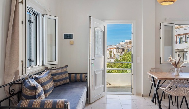 Apartment 'Driopida 5 Irida' with Private Terrace, Balcony and Air Conditioning