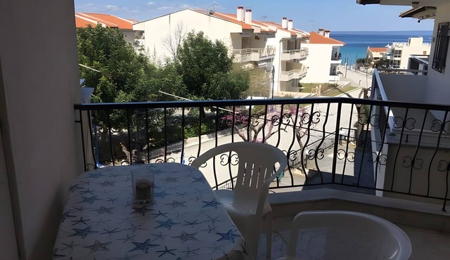 Apartment 'Mama Loula Sea View Retreat' with sea view in Polychrono, Kassandra in Πολύχρονο