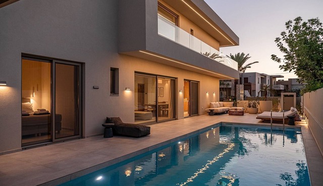Aurea Beach Villa in Daratsos
