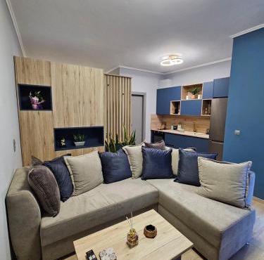 Blue superior modern studio in Mytilene