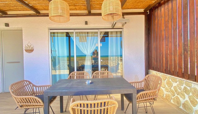 Boho Bliss - Seaview Detached House- Private terrace