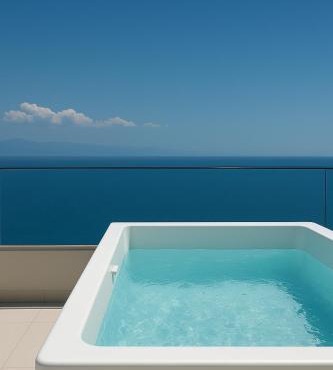Casa Moureto - One bedroom Sea View Villa with Jacuzzi in Spartýlas