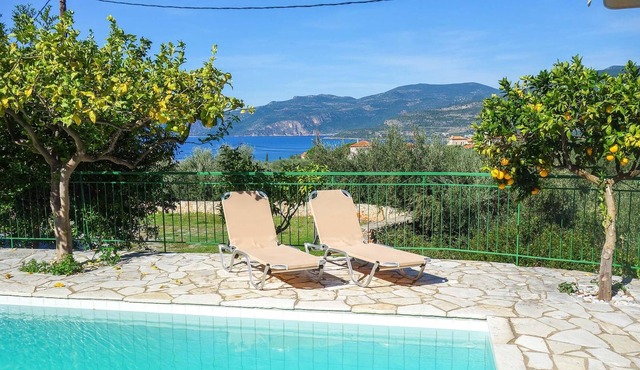 Charming 1 bedroom villa w/ pool + terrace in Kardamili