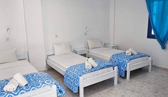 Classic Triple Room 1 with Mountain View, Balcony and Air Conditioning in Perissa