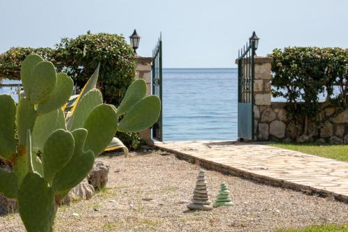 Cote Jardin Seafront Villa Direct access to the beach in Barbati