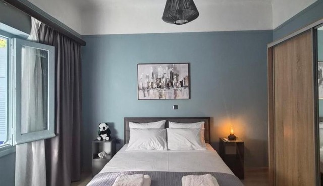 Detached house with garden 12 minutes from the Stavros Niarchos Foundation in Athens