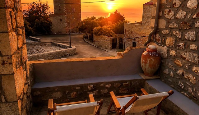 Diak’s Tower | Sunset Sea View in Mani
