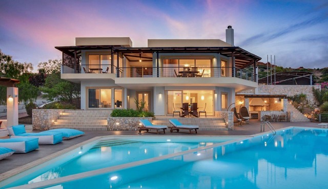 Extravagant Athens Villa | Villa Seraphina | 6 Bedrooms | Private Heated Pool. in Athens
