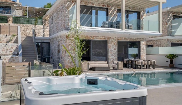 Goudis Luxury Villas Lefkada Sea View & Private Pools in Tsoukalades
