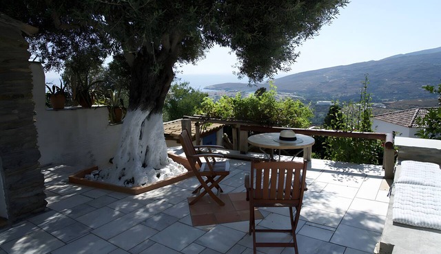Holiday Home 'Alba Andros Studio' with Sea View, Wi-Fi and Air Conditioning