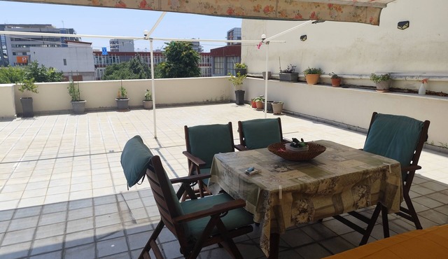HUGE BALCONY APARTMENT NEXT TO ONE SALONIKA OUTLET in Thessaloniki
